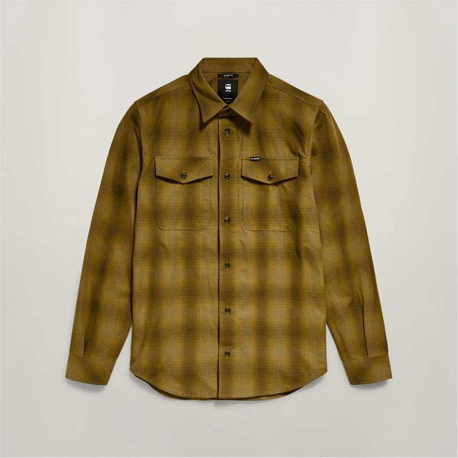 Marine Slim Long Sleeve Shirt