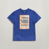 Camo Box Print Crew Neck T-Shirt