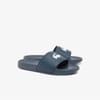 Serve Crocodile Print Slide Mules