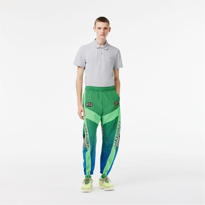 Color Block Slim Cut Track Pants