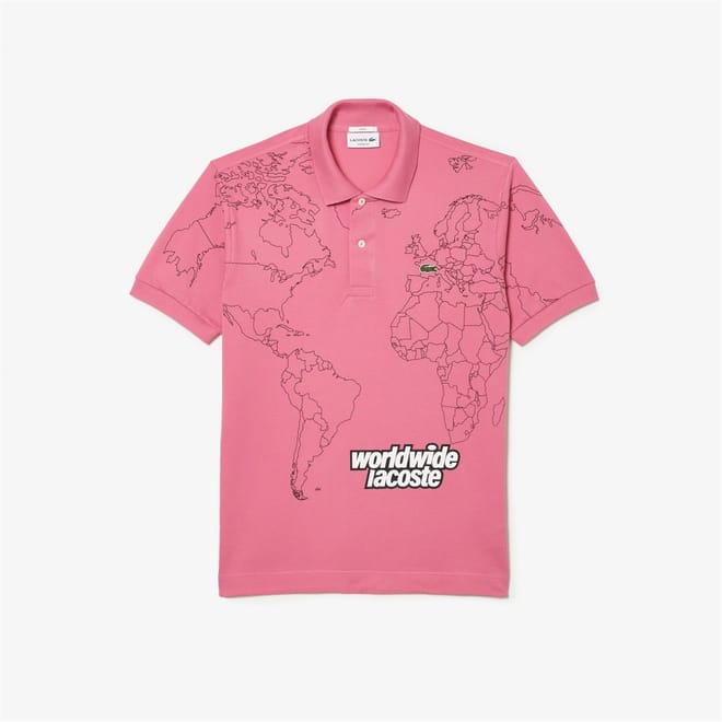 Regular Fit Geographic Print Shirt