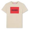 Cotton Large Box Logo T-Shirt Juniors