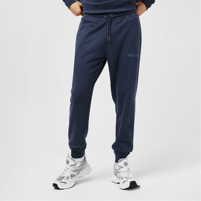 Jacquard Logo Joggers