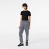 Lettering Vertical Stripe Slim Cut Joggers