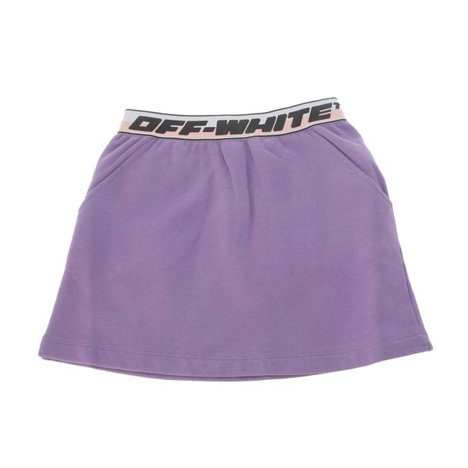 Juniors Logo Band Skirt