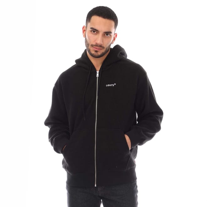 LSE Relaxed Graphic Headline Logo Zip Hoody