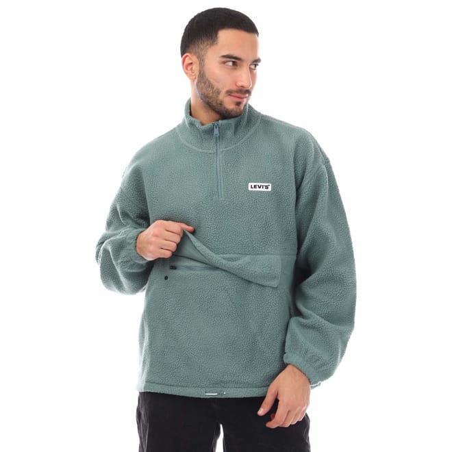 1/4 Zip Mockneck Sherpa Fleece