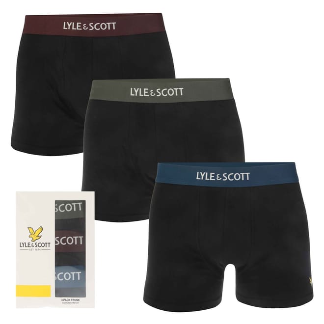 Mens Devon 3 Pack Boxer Shorts