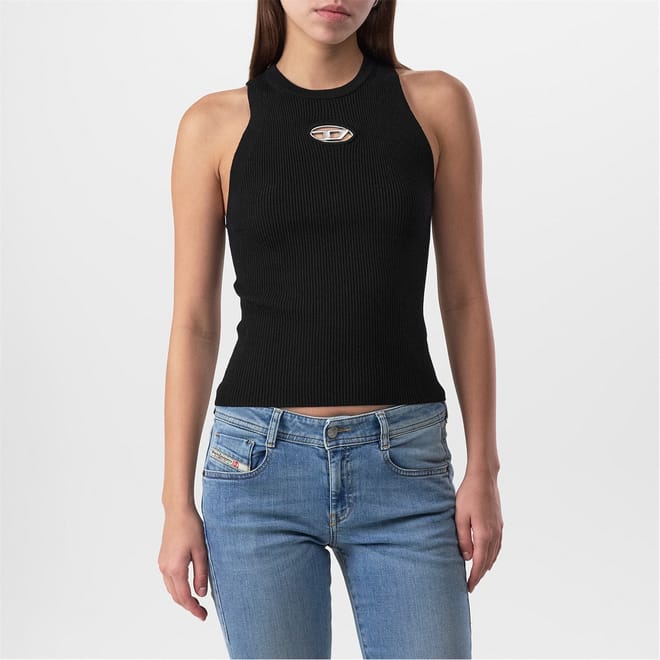 High Neck Slim Fit Tank