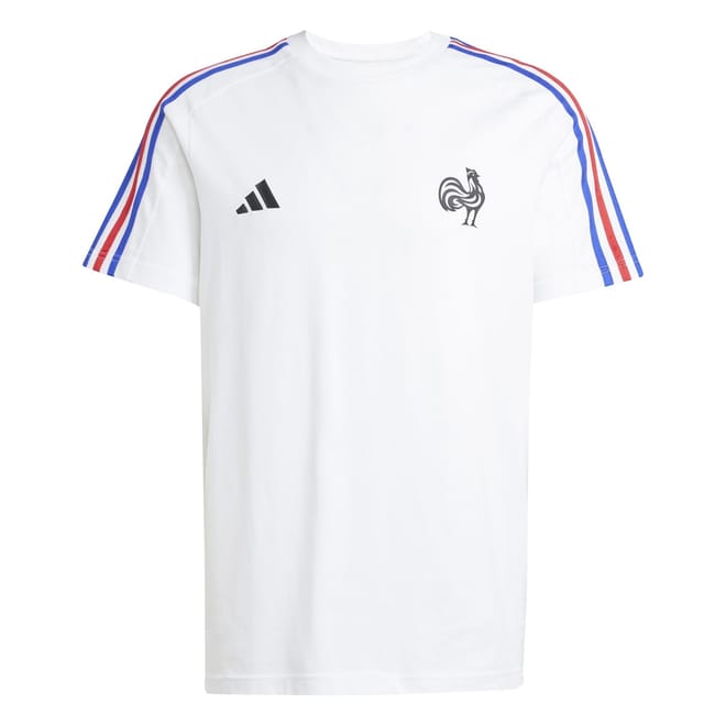 Mens France Essentials 3 Stripes T-Shirt