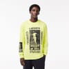 Regular Fit Lacoste Lettering Long Sleeve T-Shirt