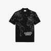 Regular Fit Geographic Print Shirt