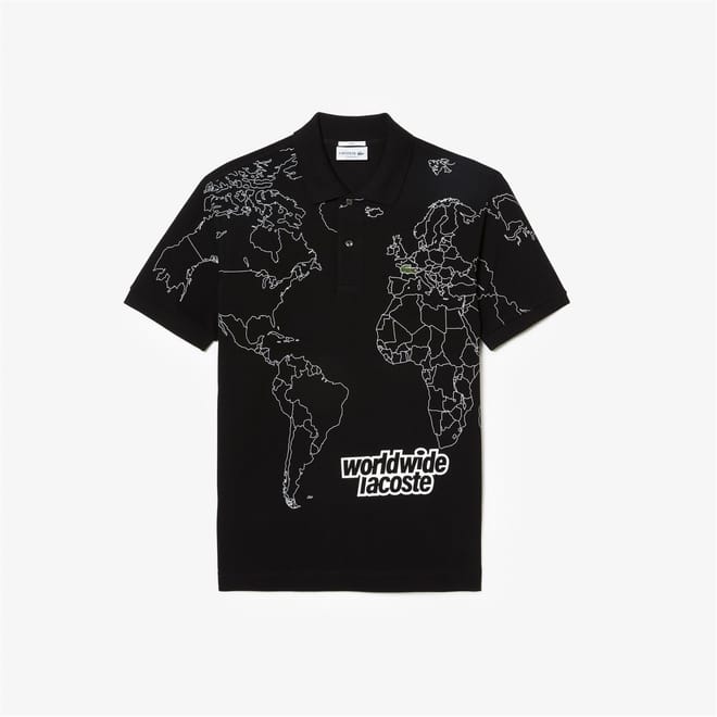 Regular Fit Geographic Print Shirt