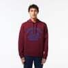 Hooded Crocodile Print Sweatshirt