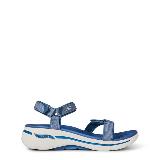 Mesh Quarter Strap Wedge Flip Flops