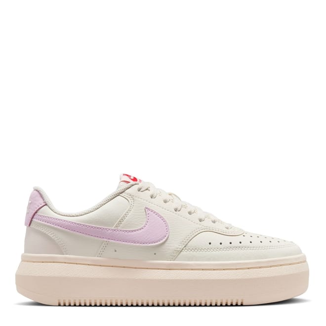 Womens Court Vision Alta Leather Trainers