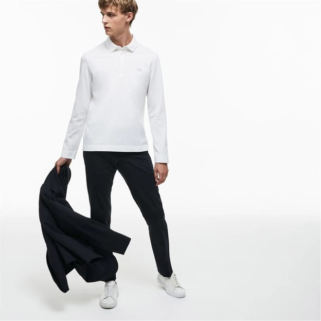 Regular Fit Long Sleeve Polo Shirt