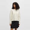 Sisminye Relaxed Fit Drop Shoulder Long Sleeve Sweater