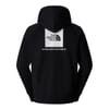 Hooded Raglan Box Sweatshirt