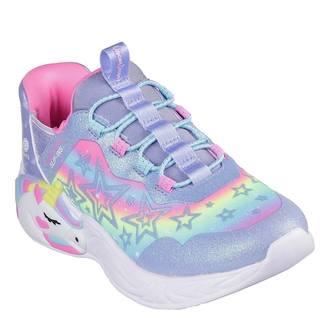 Unicorn Light Up Bungee Trainers