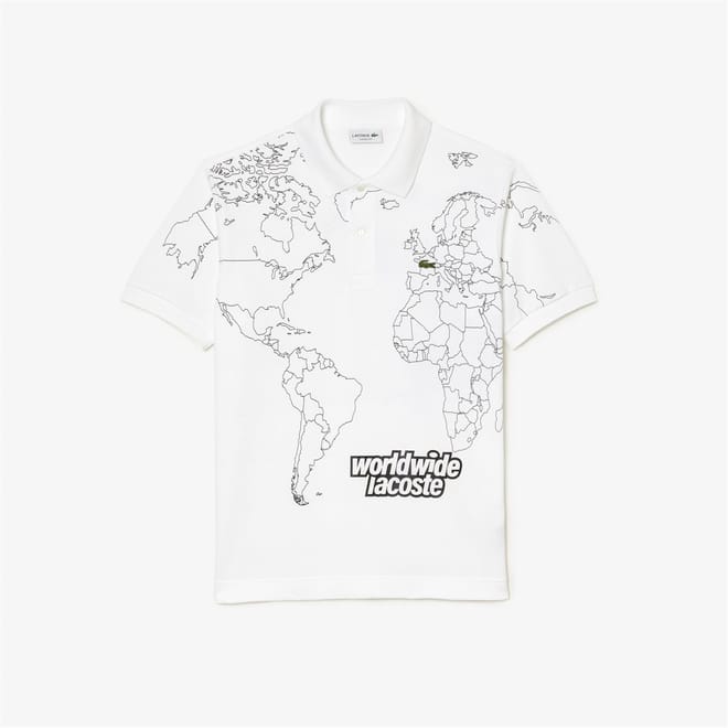 Regular Fit Geographic Print Shirt