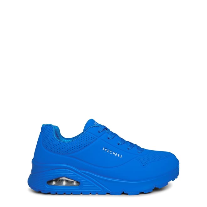 Uno Glow Low Top Chunky Heel Sneakers