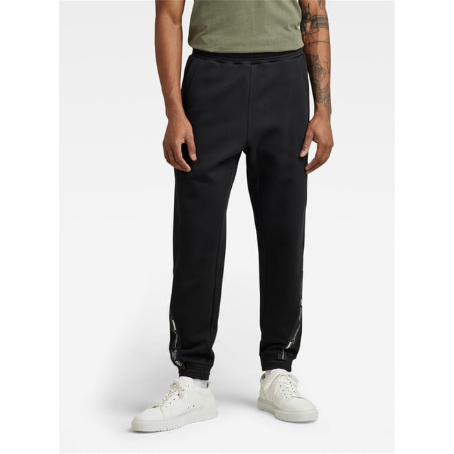 Logo Tape Side Pocket Slim Cut Joggers