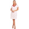 Sleeved Knee Length Nightshirt
