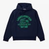 Hooded Crocodile Print Sweatshirt