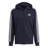 Essentials 3-Stripes Full-Zip Hoodie