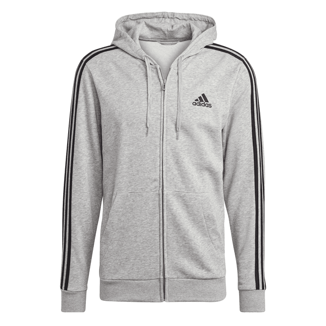 Essentials 3-Stripes Full-Zip Hoodie