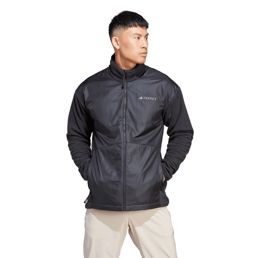 Black adidas Terrex Multi Wind Fleece Jacket - Get The Label