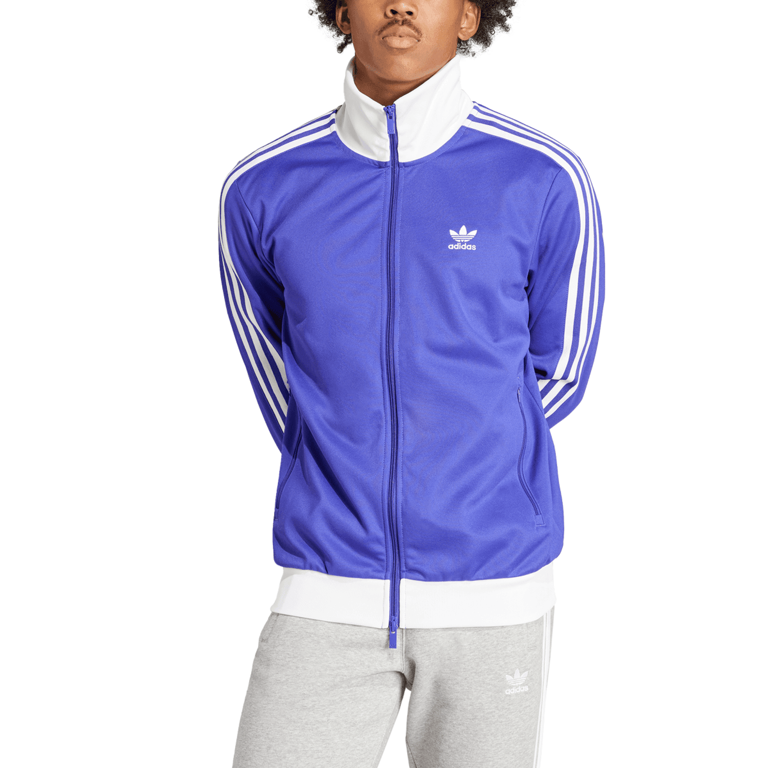 Purple adidas Originals Adicolor Classics Beckenbauer Track