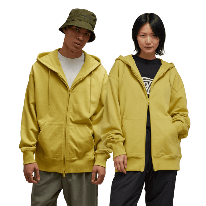 Organic Cotton Terry Zip Hoodie