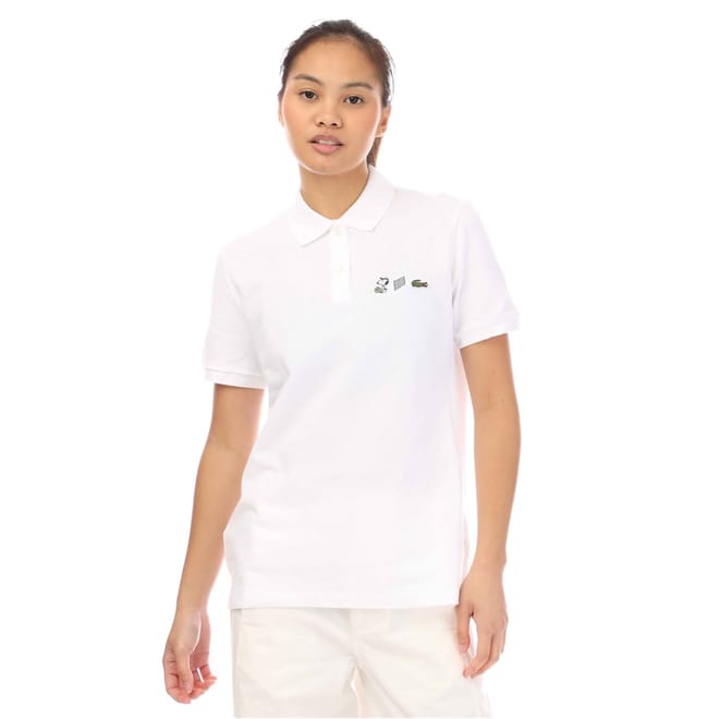 Crocodile Print Regular Fit Polo
