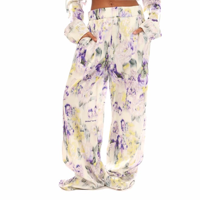 Chine Satin Pyjama Pants