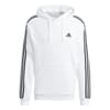 Mens Fleece 3 Stripes Hoodie