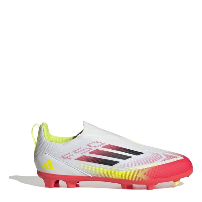 F50 League Laceless Childrens Firm Ground Football Boots