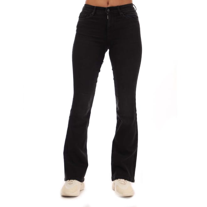 Ann Mid Rise Flared Jeans
