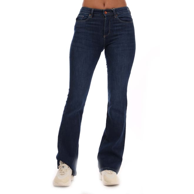 Ann Mid Rise Flared Jeans