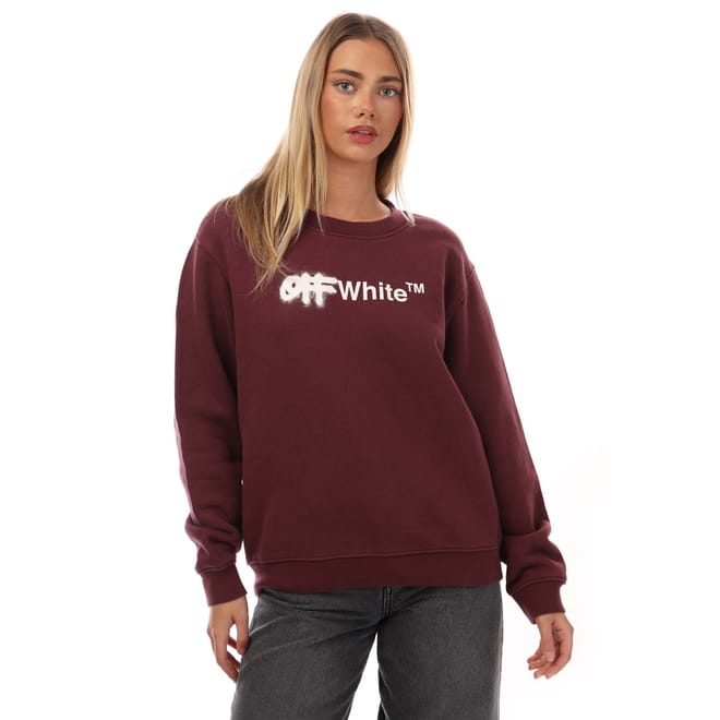 Spray Helvetica Regular Crewneck Sweatshirt