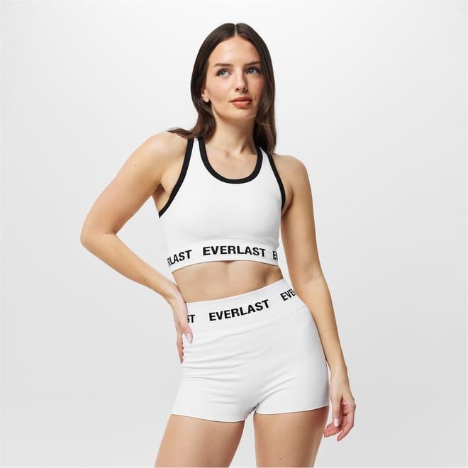 Cropped Sports Bra