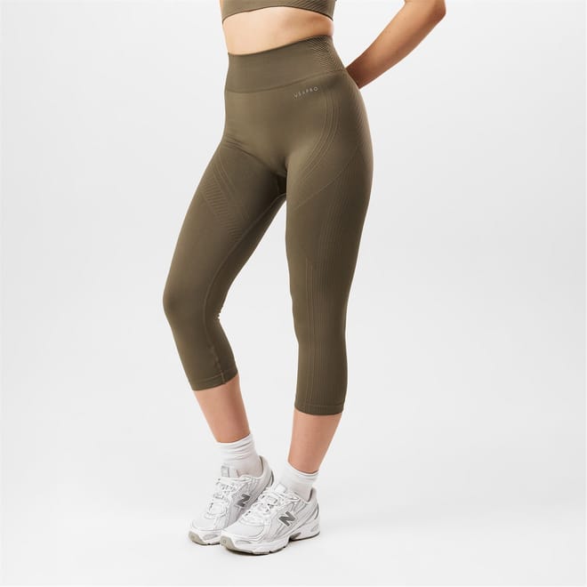 Seamless Capri Cropped Leggings