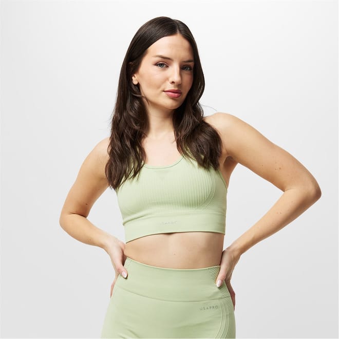 Crop Sports Bra