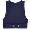 Polo Rib Cropped Slim Fit Shirt