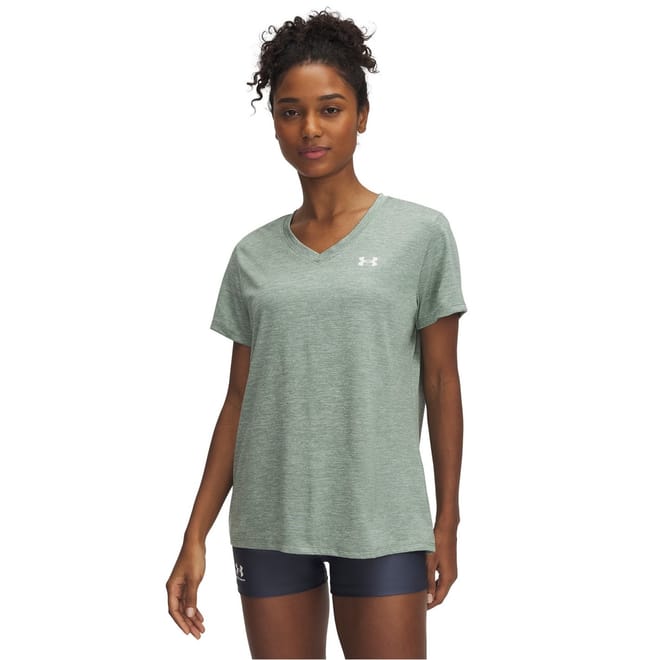 Womens Armour Tech™ Twist V Neck Short Sleeve