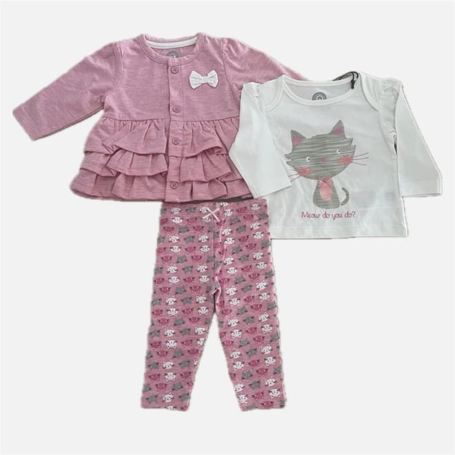 Girls 3 Piece Outfit Set