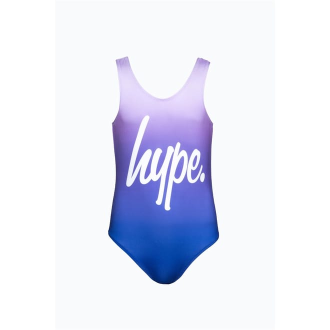 Digital Lettering Ombre Swimsuit