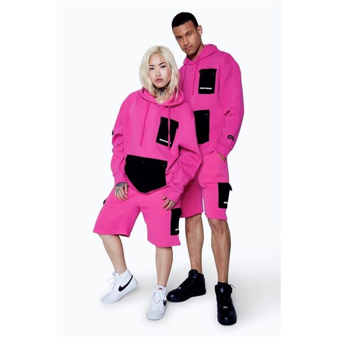 Cargo Logo Print Shorts