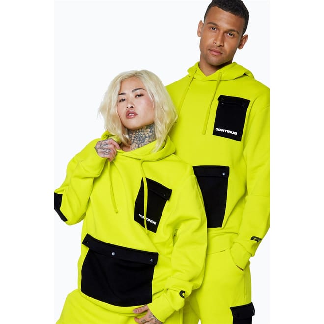 Hooded Cargo Pocket Sweatshirt